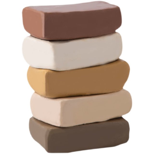 Special soft clay for pottery teaching diy clay student handmade barbecue-free clay sculpture clay tool set