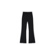 Slit suit pants for women 2025 autumn and winter new style fat sister mm high waist loose slimming drape wide leg casual trousers