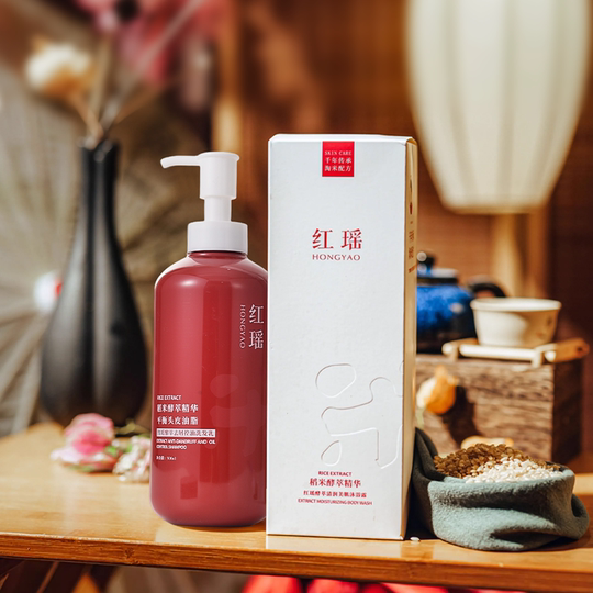 Hongyao Rice Water Shampoo Flagship Store Genuine Oil Control, Fluffy, Anti-Dandruff, Anti-itch, Oil-Removal, Long Hair Xiaozhai Official