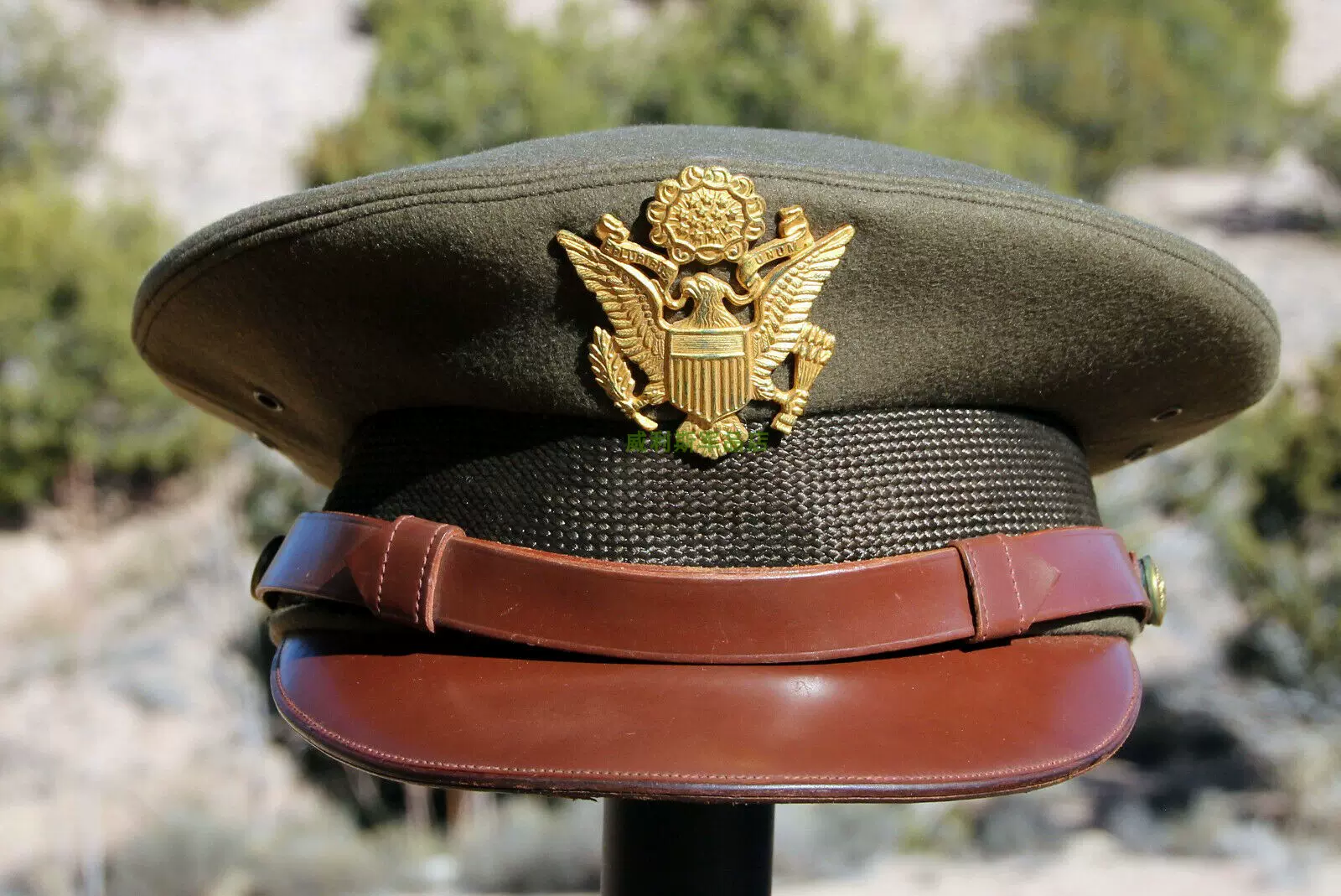 米軍放出品 USMC ドレスキャップ 7 1/4 USA製 海兵隊 USARMY 米