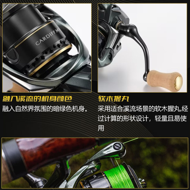 23 models of SHIMANO CARDIFF XR spinning wheel Cardiff long-range general-purpose lure micro fishing reel