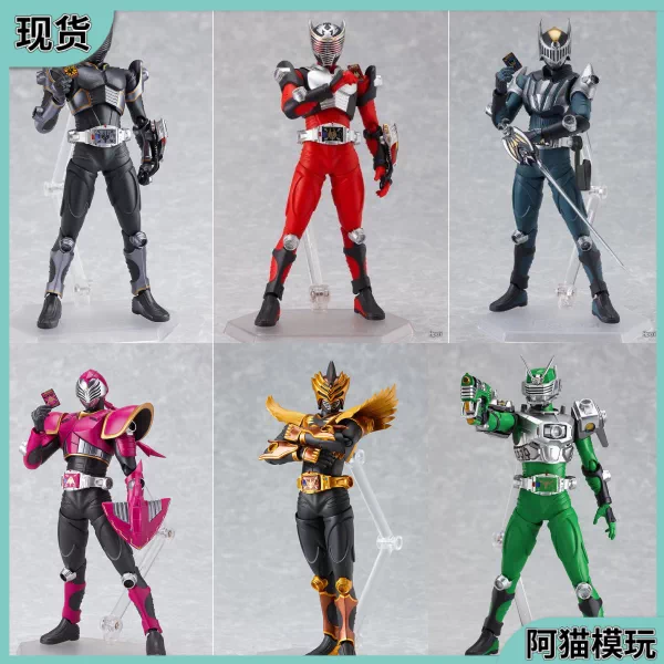 日版figma系列假面骑士龙骑夜骑螃蟹魔鬼鱼铁兵奥丁现货