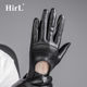 Genuine leather gloves men's touch screen thin outdoor cycling driving driving non-slip short sheepskin gloves men's bare leather tight hands