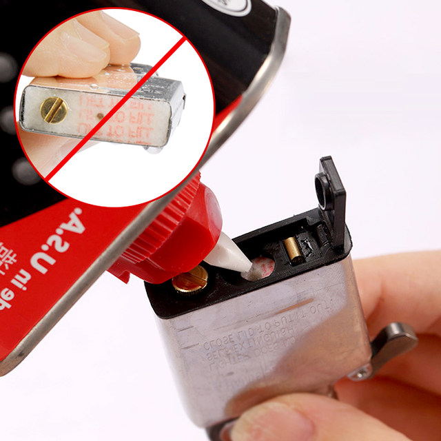 Fighting lighter Fire Stone Lang Sheng suitable for Zippo's Zippo soft fire stone granules coal and oil lighter accessories cotton core