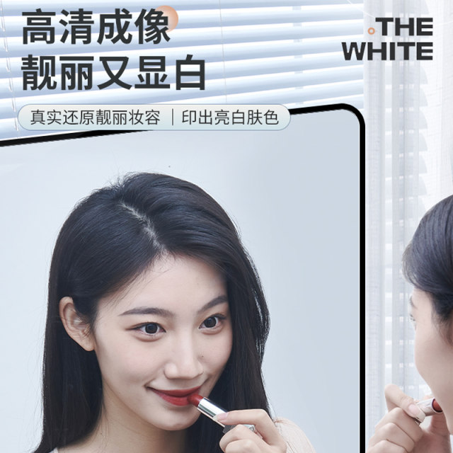 Full-length mirror, floor-to-ceiling mirror, household simple internet celebrity ins style female dormitory bedroom wall-mounted fitting and dressing mirror