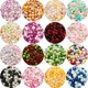 
Candy color ABS straight hole imitation pearl bracelet beading material Handmade DIY homemade earring necklace jewelry matching