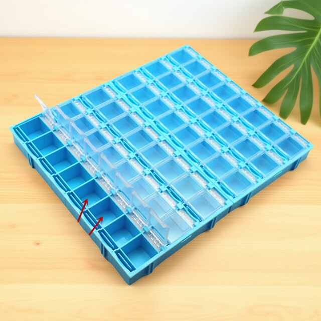 Anti-static smt patch component box Electronic component storage box ...