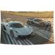 Koenigsegg Koniser Ghost Ghost Supercar Around the decorative background cloth wall fabric poster poster tapestry hanging cloth
