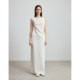 CHICC3 heavyweight light and cool linen Jingshe style handmade knot-shaped sleeveless top