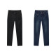 Senrou denim Morima Jean Jeans, Women's Slim and Velvet Pants 2024 New Winter warm little feet pants are thin