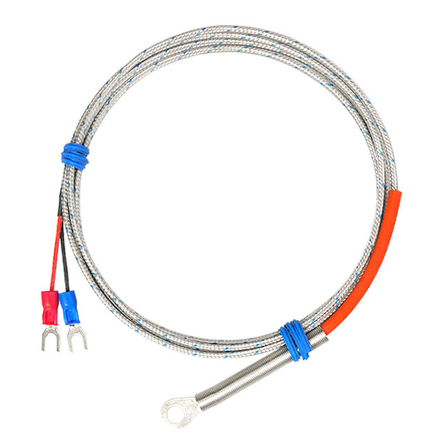 K -shaped chip thermocouple surface surface surface padding packaging machine Press press Press nasal round hole temperature sensor