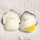 Japanese genuine YELL small-eyed oyster plush series gashapon Japanese cuisine seafood food doll