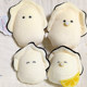 Japanese genuine YELL small-eyed oyster plush series gashapon Japanese cuisine seafood food doll