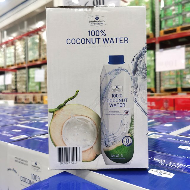 Sam's Purchasing Agency Thailand Member's Mark Coconut Water Imported Coconut Milk Coconut Juice Juice Drink 1L*2 Bottles
