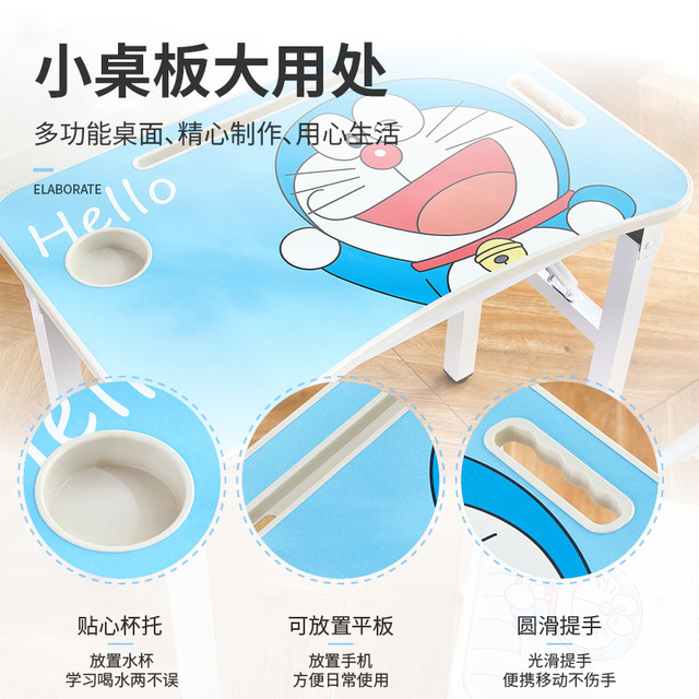 Children's writing table, household foldable table, student desk, children's homework desk, simple study desk and chair set