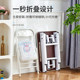 Children's writing table, household foldable table, student desk, children's homework desk, simple study desk and chair set