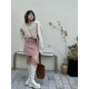 Little fat thunder straight skirt for women in summer fat mm large size high waist versatile A-line skirt to make them look slim and hot girl hip-covered short skirt
