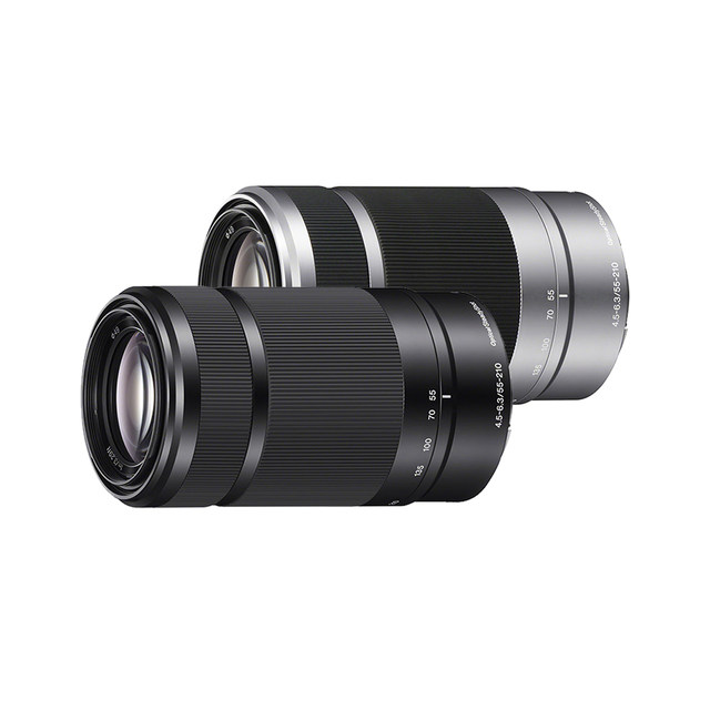 Sony E55-210mm F4.5-6.3OSS half-frame telephoto zoom lens 55210