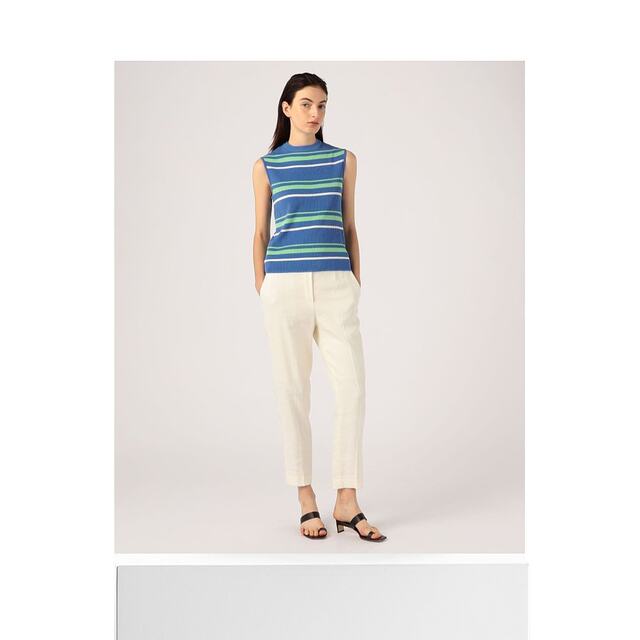 1h refundable Japanese direct mail DES PRES Women's elegant high-neck sleeveless top, soft and bright in spring and summer, comfortable