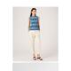 1h refundable Japanese direct mail DES PRES Women's elegant high-neck sleeveless top, soft and bright in spring and summer, comfortable