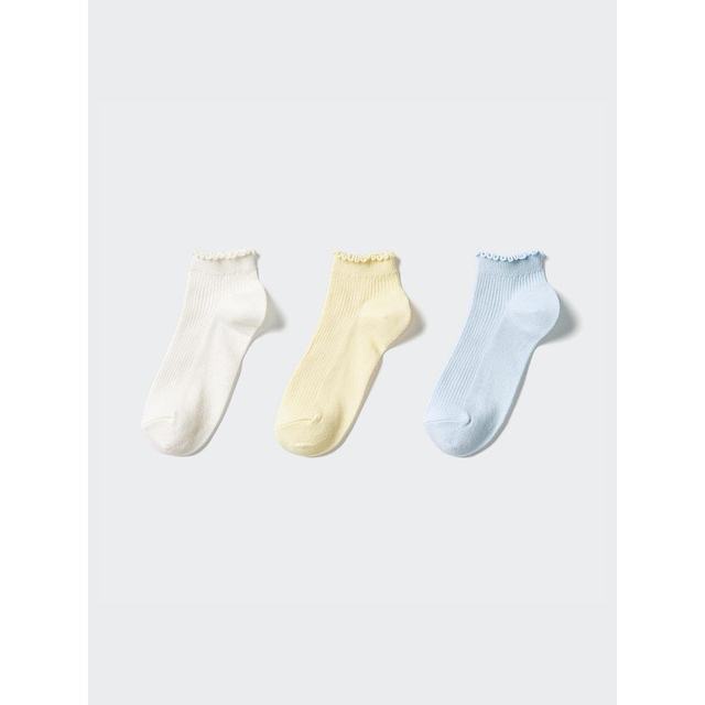 
Japan Direct Mail Uniqlo GIRLS Socks 3 Pairs Socks 474700