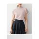 Japanese Direct Mail ELFRANK Women's Summer Half-Sleeve Turtle Neck Sweater Elegant Casual Style Suitable for Everyday