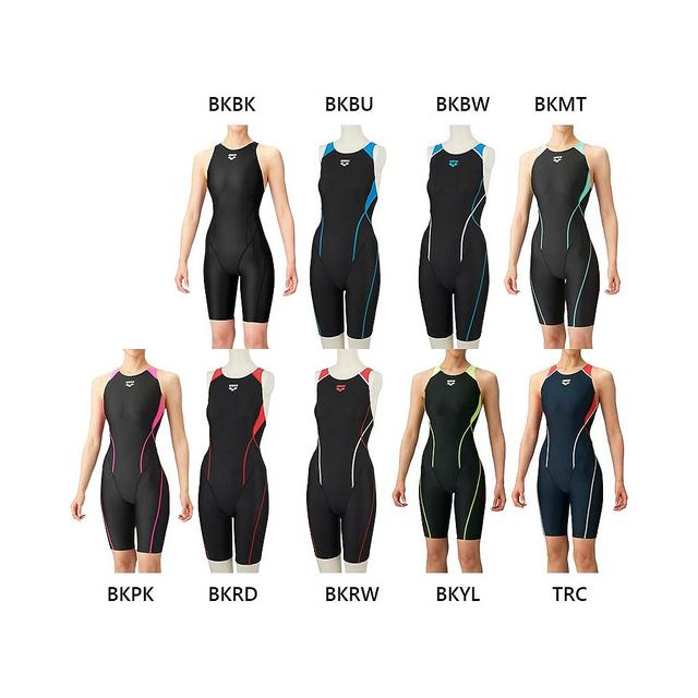 
Japanese direct mail WA certified Arena teen girls water racing half-length swimming trunks easy to wear lace-up swimming