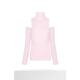 Hong Kong Direct Mail Blumarine Hollow Shoulder Details Turtleneck Sweater 2M400A Off-shoulder Embroidery
