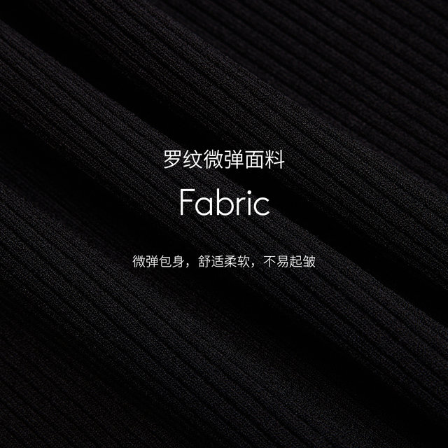 Vero Moda Outlet Knitted Dress Fall New V-neck Halves Neck Shoulder Hollow Slim Elegant Trendy