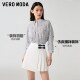 Vero Moda Outlet Skirt Summer New A-line Fashion Short Skirt High-waisted Age-reducing College Style Pleated Women