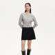 Vero Moda Outlet Skirt in summer new glitter powder solid color A-line short skirt fashionable versatile and simple and fashionable