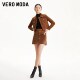 Vero Moda skirt 2025 summer new mall same style A-line elegant fashionable leather skirt 325110014