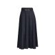 Vero Moda skirt 2025 summer new mall same original color denim pleated long skirt 325137011