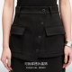 Vero Moda Outlet Skirt 2025 Summer New Shopping Mall same style decorative solid color straight commuting