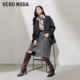 Vero Moda Outlet shirt for women spring and summer new straight long-sleeved lapel simple commuting versatile tops trendy