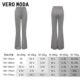 Vero Moda Outlet casual pants autumn and winter clearance trend chess board draped hot girl flared long trousers for women
