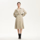 Vero Moda Trench Coat Women's 2025 Summer New Shopping Mall Same Dress Real Two 325121005