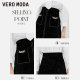 Vero Moda Outlet Skirt Summer New Retro versatile High-waisted Pig Layer Leather Temperature A-line Skirt for Women