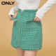ONLY Summer Little Flavor High Waist Small Waist Zipper Short Skirt Skirt Women