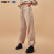 ONLY Summer NBA Co-branded Embroidered High Waisted Foot Trousers Casual Pants for Women