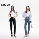 ONLY Outlet 2025 summer new commuter style breasted high waisted small feet pants cropped jeans women
