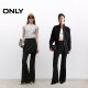 ONLY Outlet 2025 summer new model fake two-piece spliced ​​elastic skirt pants slim trousers bell-bottom pants casual pants women