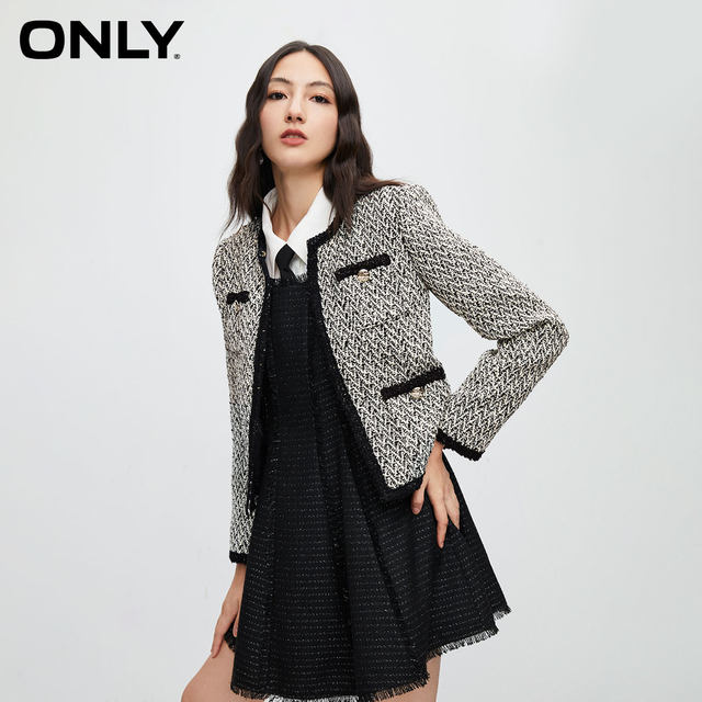 Only Ola's temperament ladies, small incense, short models, thin suit girls