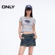 ONLY2025 summer new retro hot girl style belt low waist slim A-line denim skirt short skirt skirt women