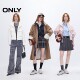 ONLY Outlet 2025 summer new fashion casual style short loose turtleneck windbreaker jacket for women