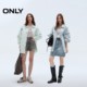 ONLY Outlet 2025 summer new versatile lapel loose long sleeve furrowed denim jacket for women