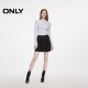 ONLY Summer Fashion Pocket Breasted A-line Short Skirt Denim Skirt Women