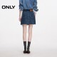 ONLY Summer Fashion Pocket Breasted A-line Short Skirt Denim Skirt Women