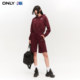 
ONLY Summer NBA Co-branded Drawstring High Waist Straight Shorts Casual Pants for Women
