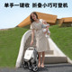 CoolBelle baby stroller can sit, lie down, lightweight folding children's high view two-way newborn baby bb stroller